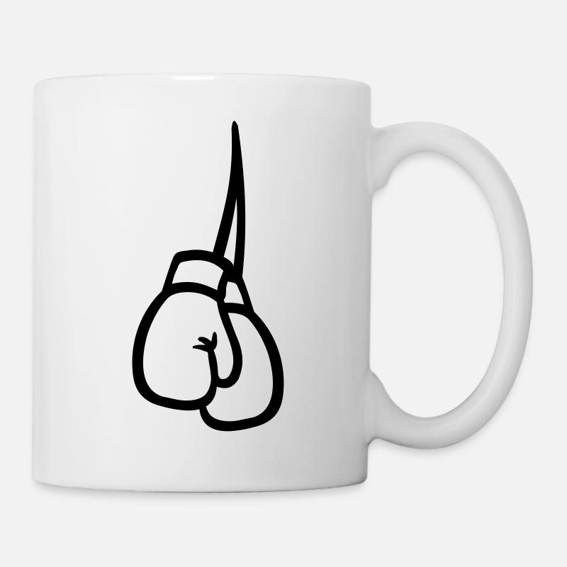 Boxe Gant - Mug blanc - blanc