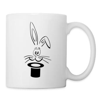 hase wizard - Mug - white - Right