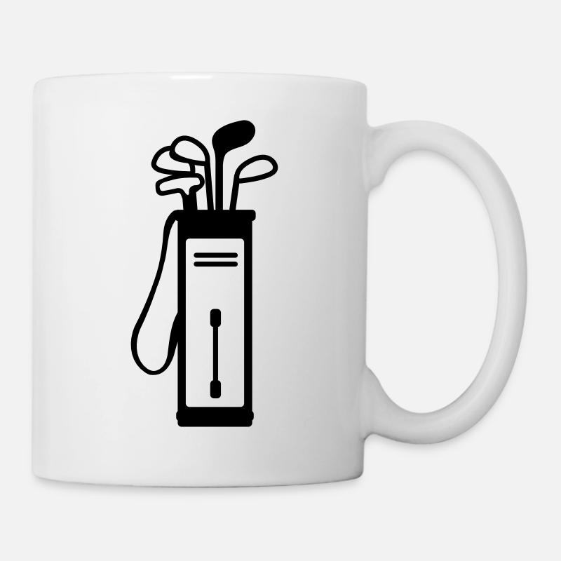 Golf - Tasse - Weiß