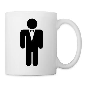 Bräutigam - Tasse - Weiß - Rechts
