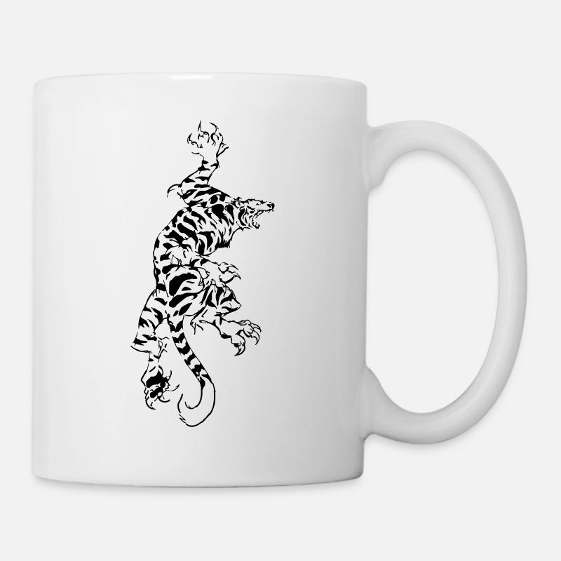 tiger - Mug - white