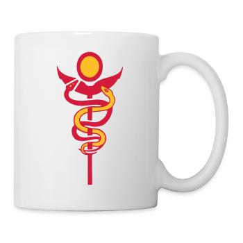 Caduceus physio - Tasse - Weiß - Rechts