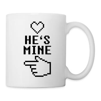 He's Mine 8-Bit - Mug - white - Right