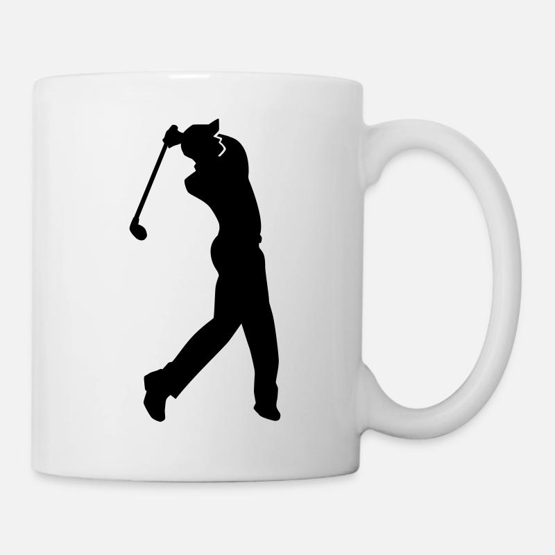 Golf - Mug blanc - blanc