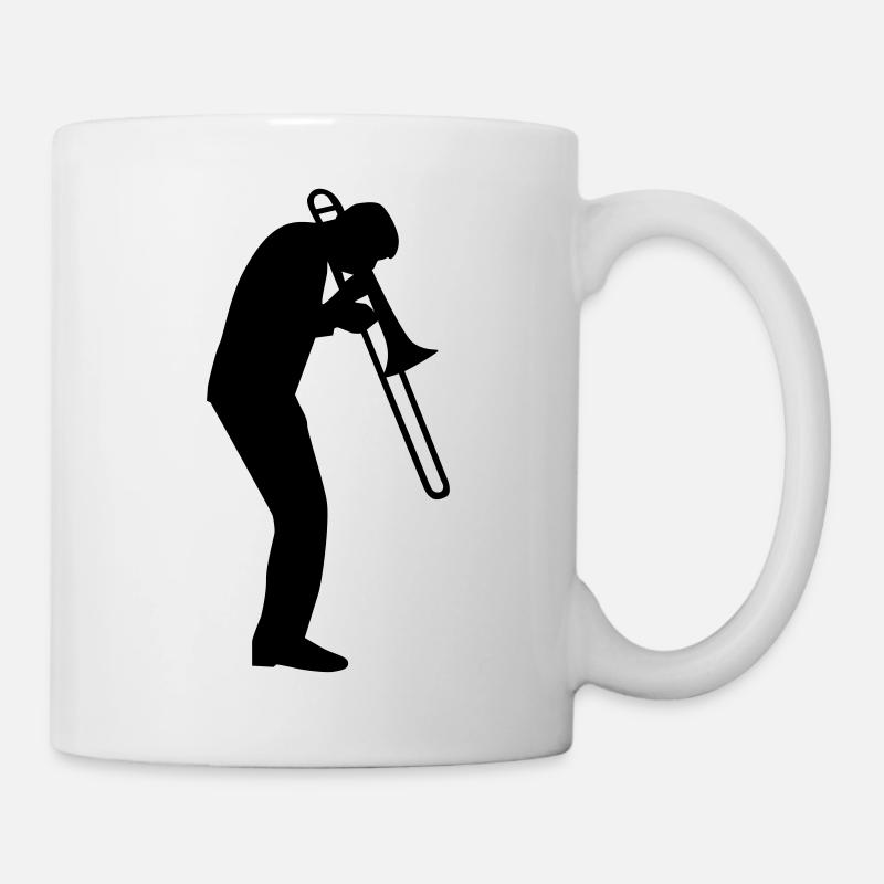 Trombone - Mug - white