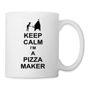 keep calm i'm a pizza maker kg10 - Mug blanc - blanc - Droite