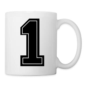 1 - Tasse - Weiß - Rechts