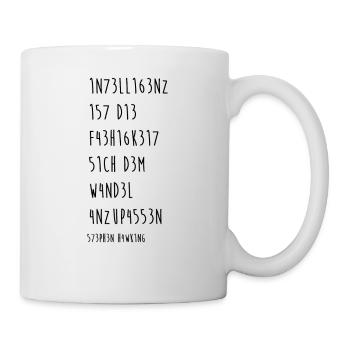 Intelligence is the ability .. - Mug - white - Right