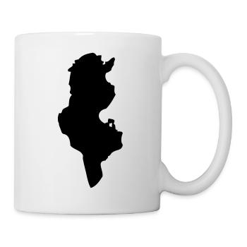 tunisia_country_01 - Mug blanc - blanc - Droite
