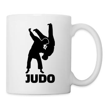 Judo - Mug blanc - blanc - Droite