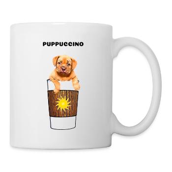 Cappuccino de chiot Puppuccino - Mug blanc - blanc - Droite