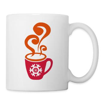 gluehwein - Tasse - Weiß - Rechts
