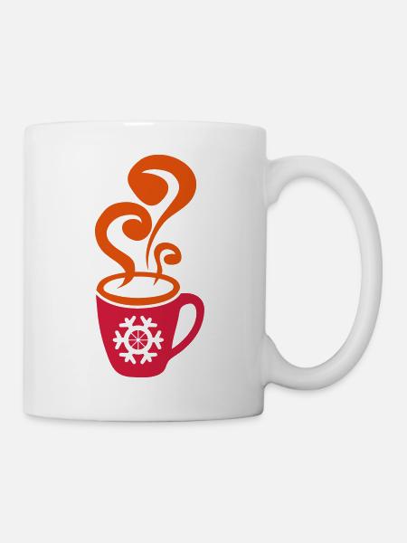 gluehwein - Tasse - Weiß