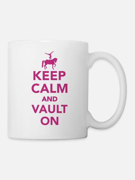 Voltigieren - Tasse - Weiß