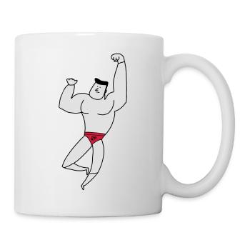 Papa / Dad / Father's day Vati Vatertag Père [MG] - Mug - white - Right