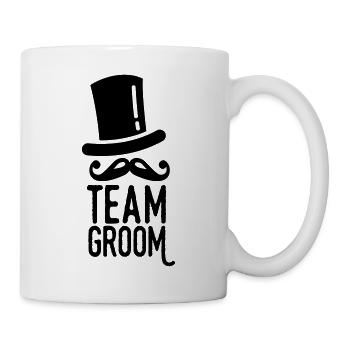 Bräutigam - Tasse - Weiß - Rechts