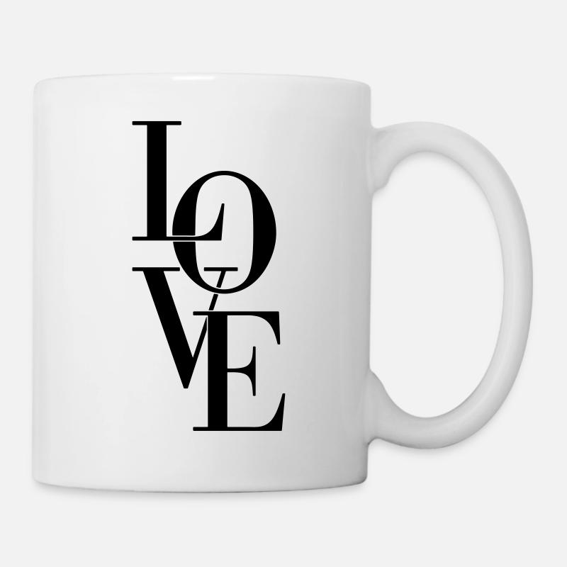 LOVE - Mug blanc - blanc