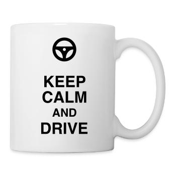 Fahrer Fahren Sport Auto Spieler - Tasse - Weiß - Rechts
