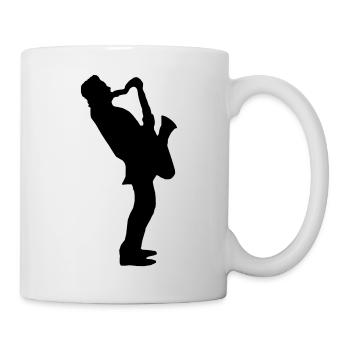 Musik - Musiker Jazz - Tasse - Weiß - Rechts