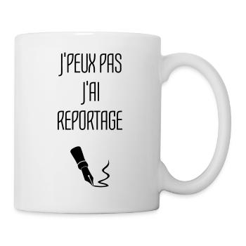 Journalist Journalism Journalismus Journaliste - Mug - white - Right