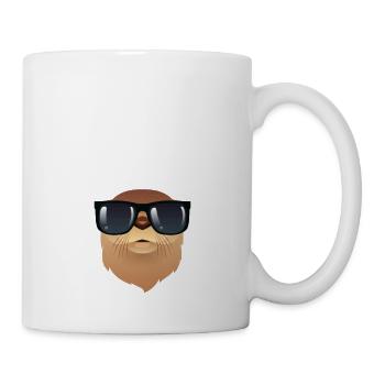 Je M'en Fous Je Suis Une Loutre - Mug blanc - blanc - Droite