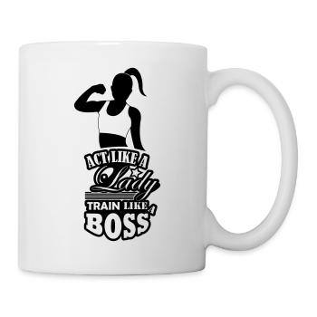 train_like_a_boss_001 - Mug - white - Right