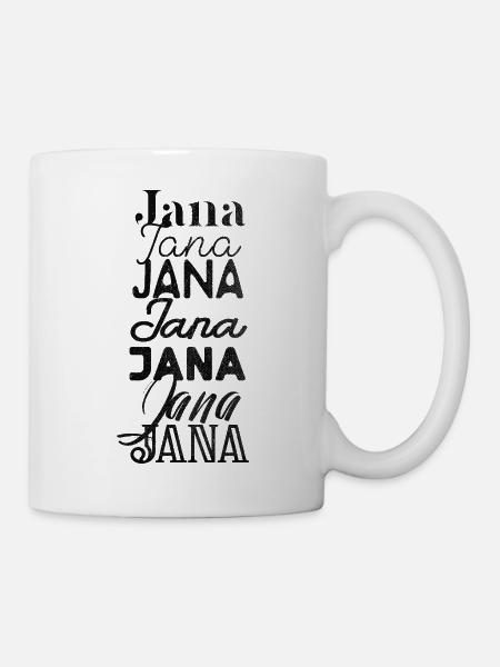 Jana - Tasse - Weiß