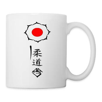 judo - Mug blanc - blanc - Droite