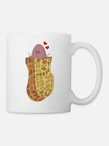 Peanut baby - birth - Mug - white