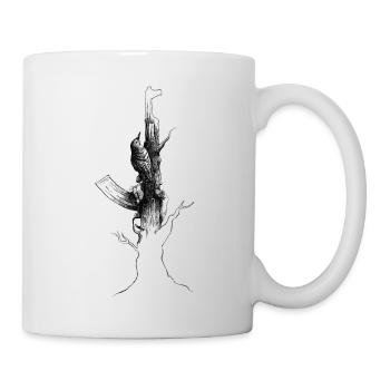 Ak47 Specht - Tasse - Weiß - Rechts