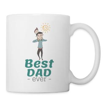 Best Dad ever Father's Day - Mug - white - Right