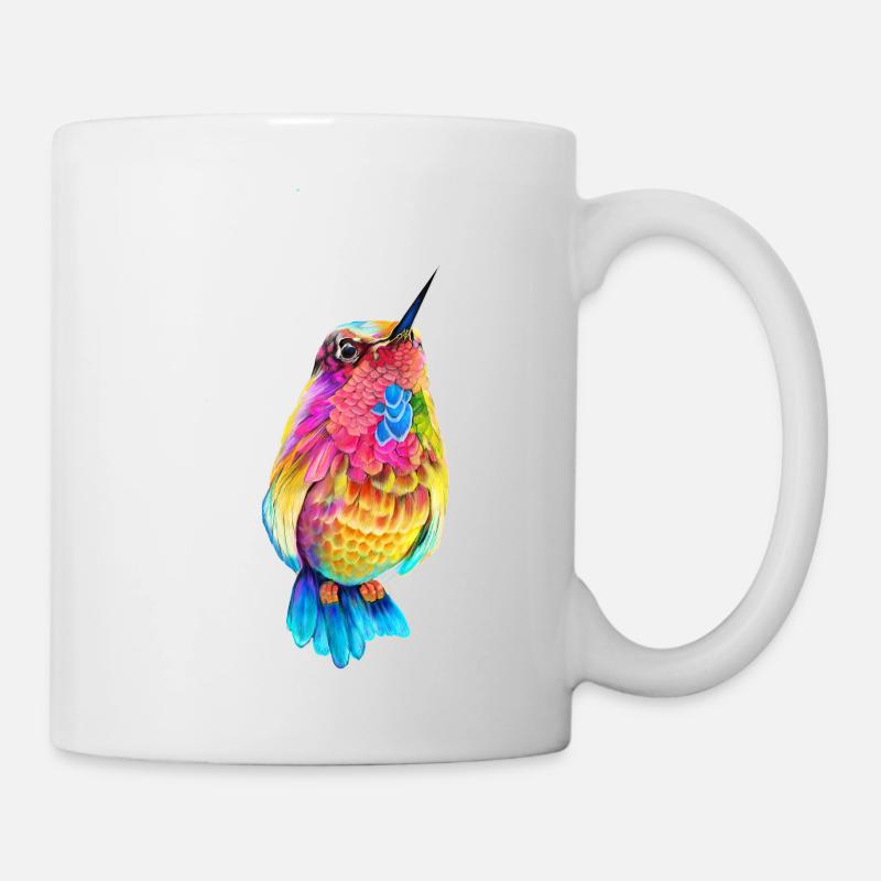 T-shirt Colibris - Mug blanc - blanc