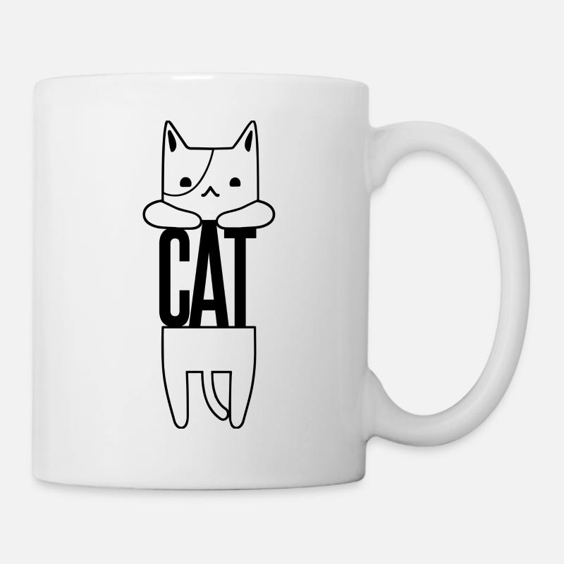 Katze - Tasse - Weiß