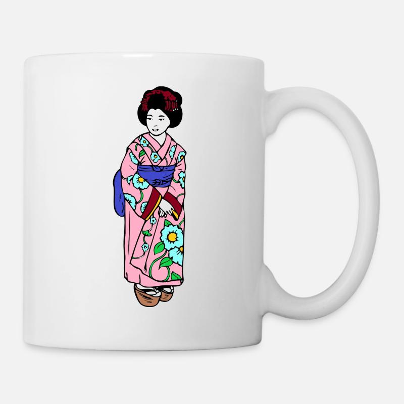 geisha - Mug - white