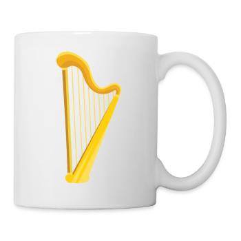 Harpe - Mug blanc - blanc - Droite