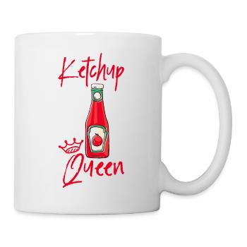 Ketchup Queen 3 - Tasse - Weiß - Rechts
