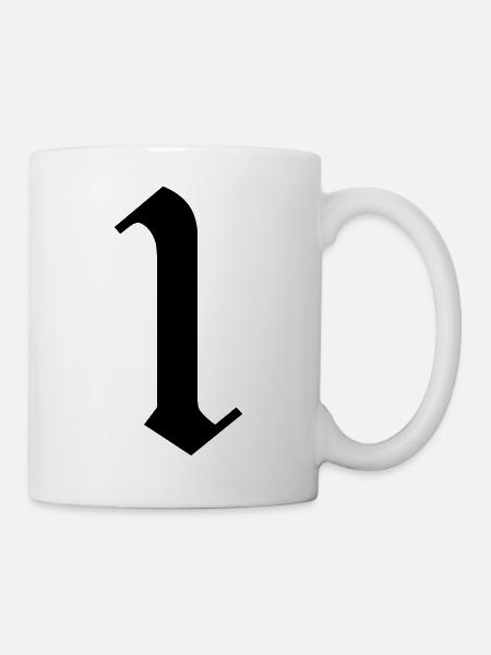 1 - Mug - white