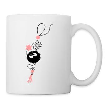 Gri gri brings good luck charcoal - Mug - white - Right