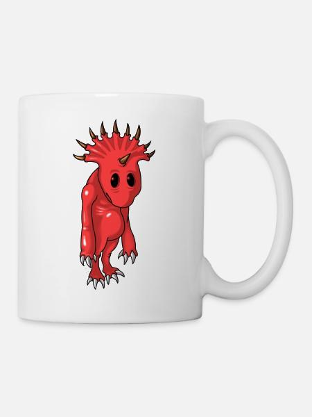 tenhornz cute devil demon - Tasse - Weiß