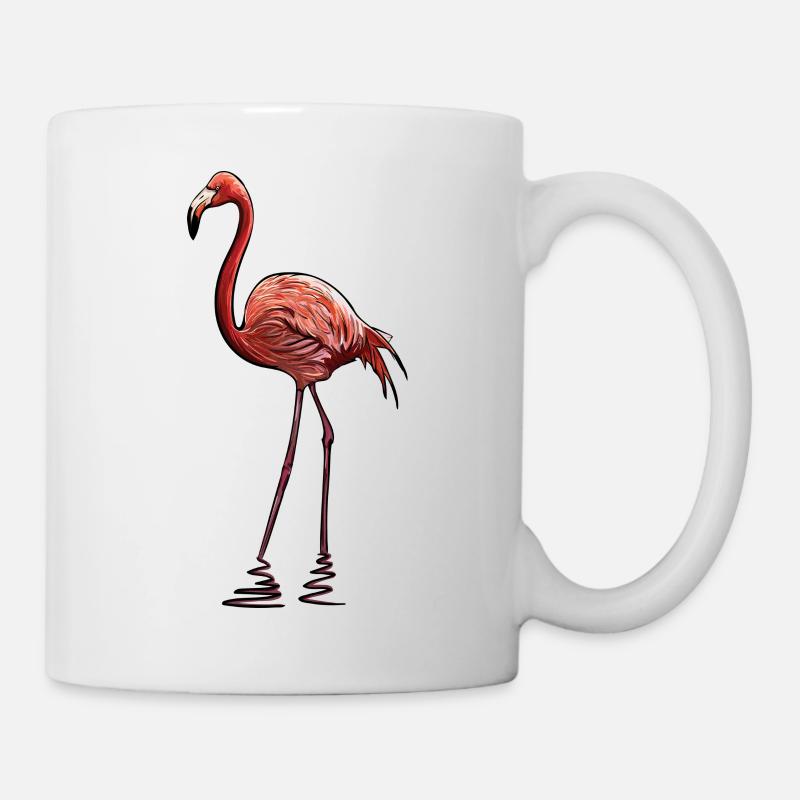 Flamingo - Mug - white