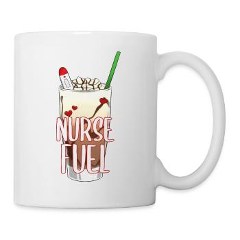 Nurse Energy Coffee Ice Cream I Cadeau - Mug blanc - blanc - Droite