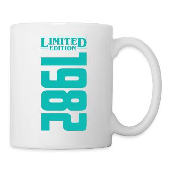 1982 Édition Limitée 40e Anniversaire Jeunes Filles - Mug blanc - blanc - Droite