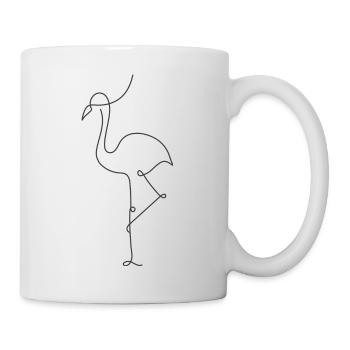 Storch - Tasse - Weiß - Rechts