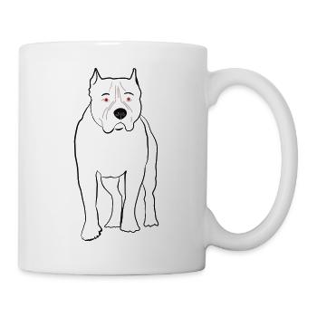 Power dog - Mug - white - Right