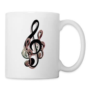 Clé - Mug blanc - blanc - Droite