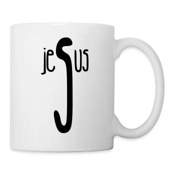 Jesus / Christentum / Katholisch - Tasse - Weiß - Rechts