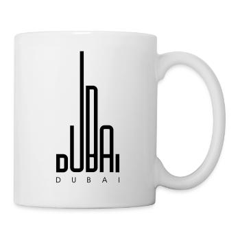 Dubai - Tasse - Weiß - Rechts
