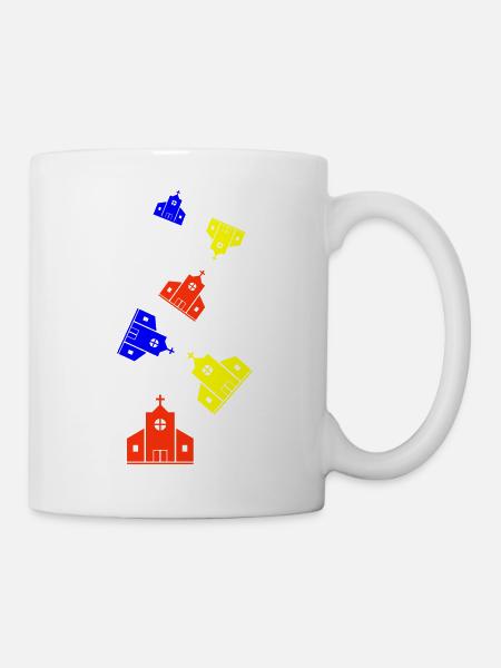 Kirche - Tasse - Weiß