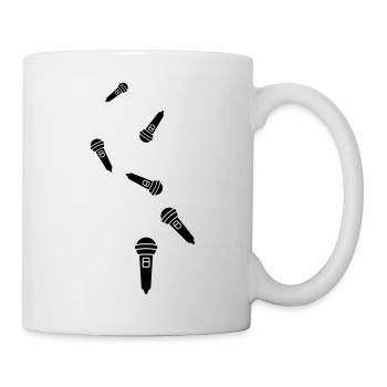 Microphone icon - Mug - white - Right