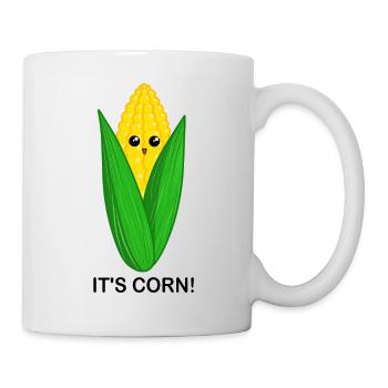 IT'S CORN - Tasse - Weiß - Rechts